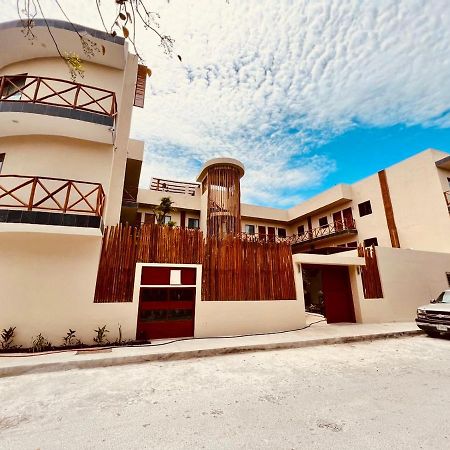 Hotel Manglar Suites Mahahual Bagian luar foto