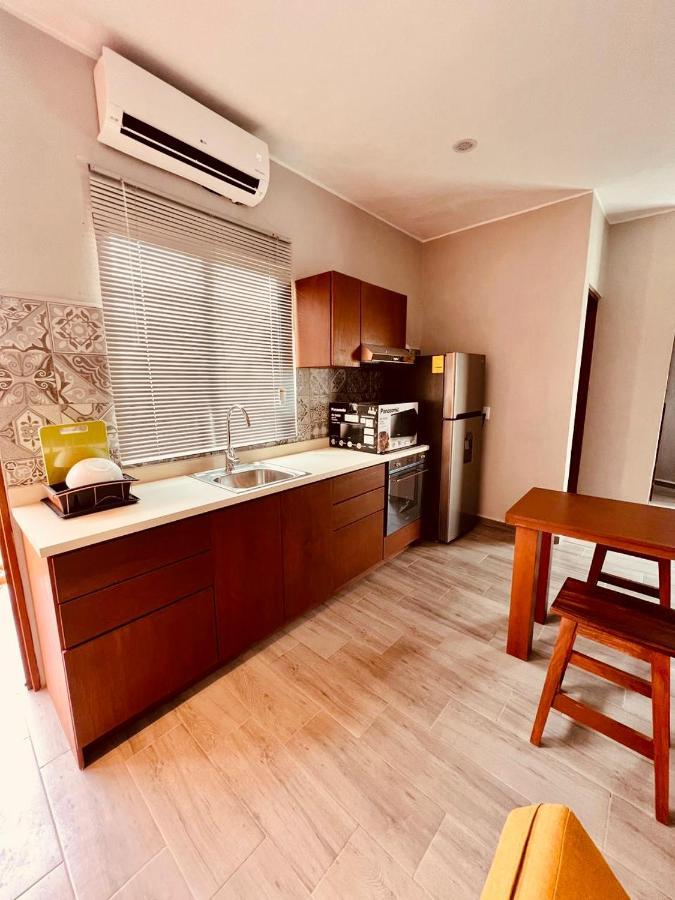 Hotel Manglar Suites Mahahual Bagian luar foto
