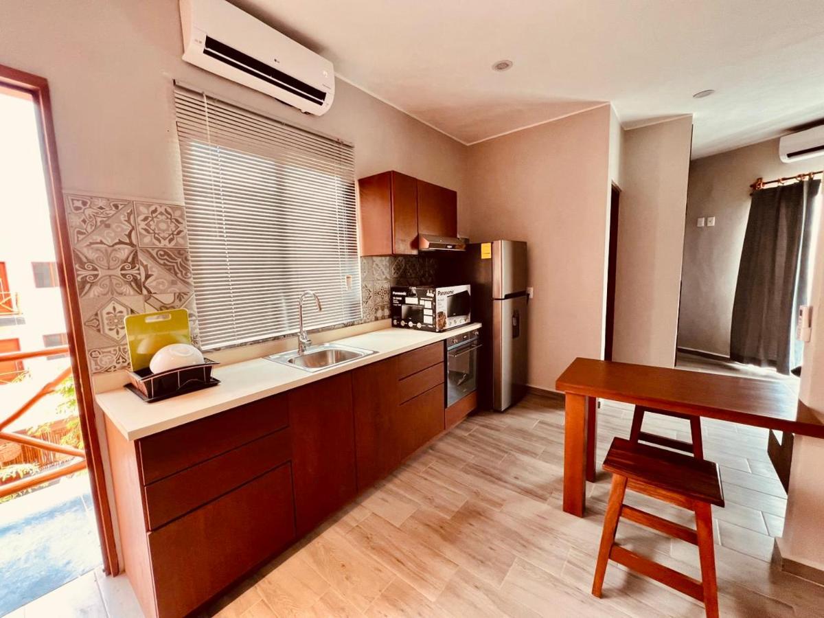 Hotel Manglar Suites Mahahual Bagian luar foto