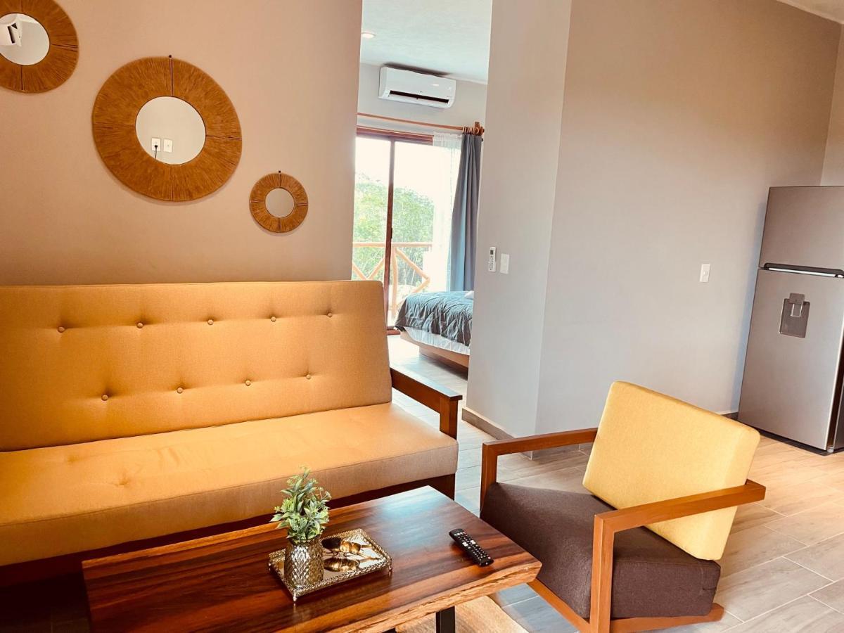 Hotel Manglar Suites Mahahual Bagian luar foto