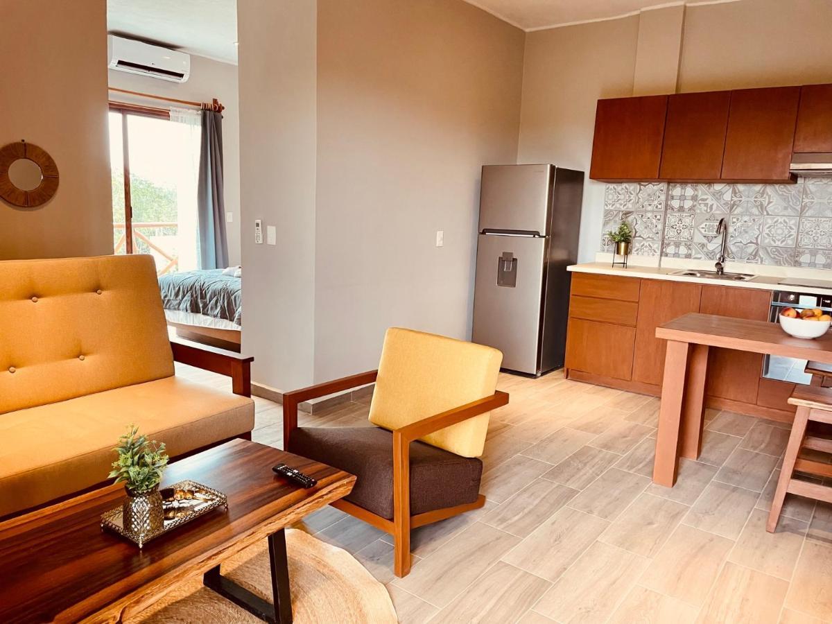 Hotel Manglar Suites Mahahual Bagian luar foto