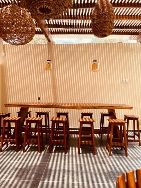 Hotel Manglar Suites Mahahual Bagian luar foto