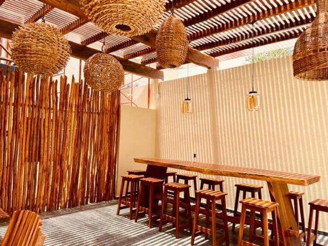 Hotel Manglar Suites Mahahual Bagian luar foto