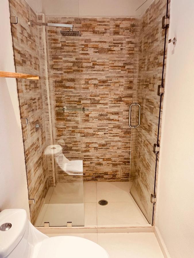 Hotel Manglar Suites Mahahual Bagian luar foto