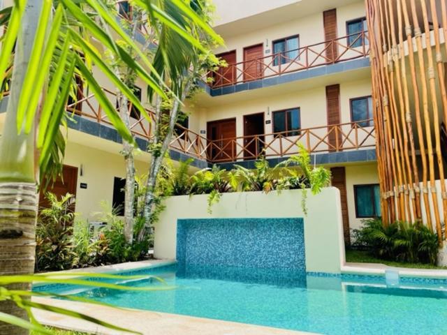 Hotel Manglar Suites Mahahual Bagian luar foto