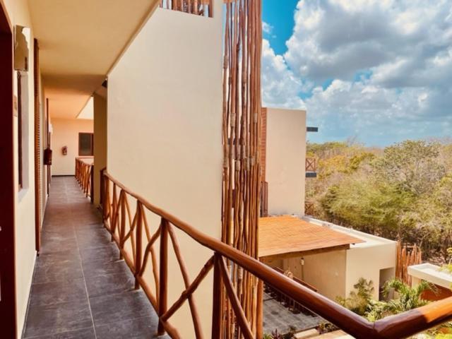 Hotel Manglar Suites Mahahual Bagian luar foto