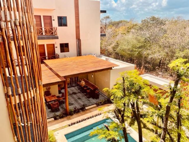 Hotel Manglar Suites Mahahual Bagian luar foto